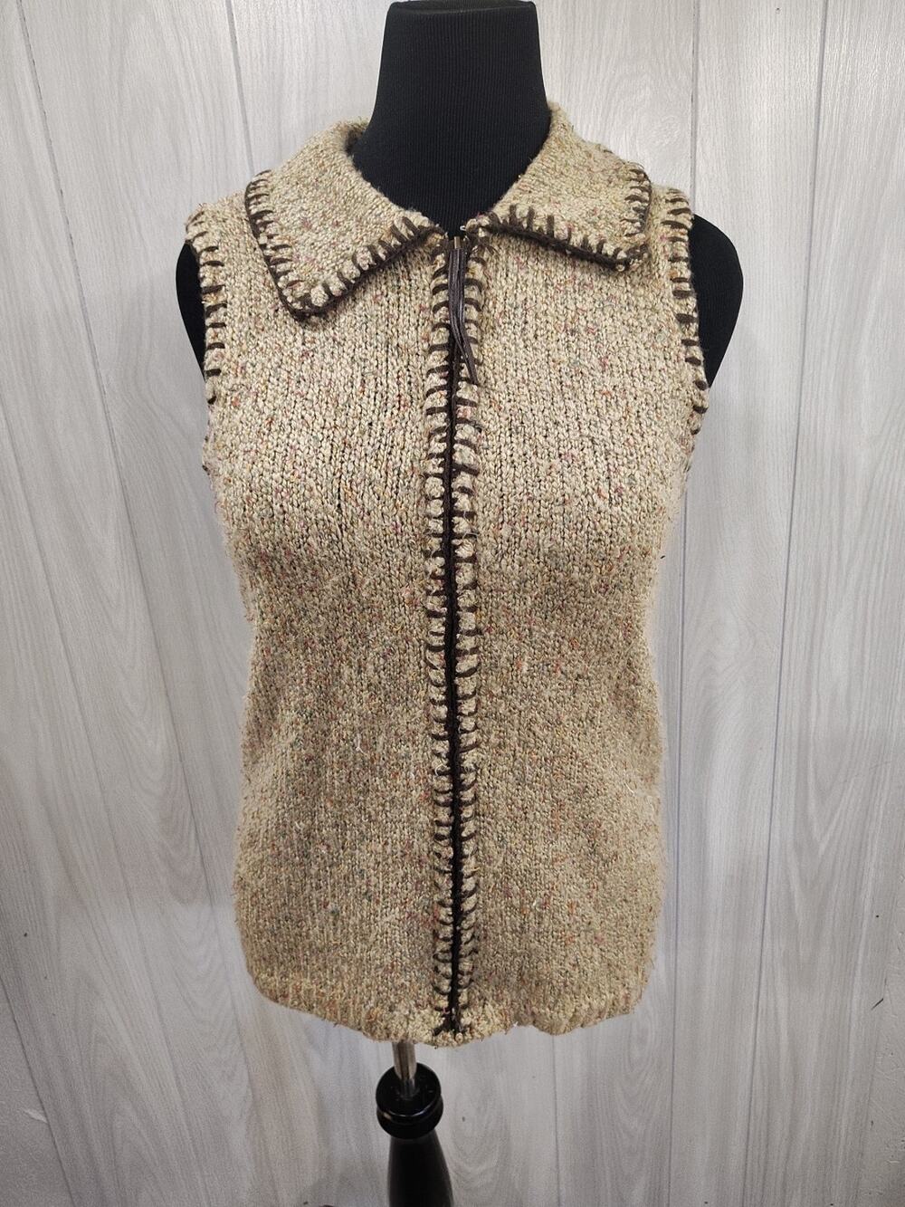 Women's Erika Cardigan Sweater Size M Boho Festival Retro Casual Night Out